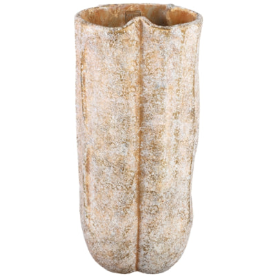 Ptmd pot de fleur roddie haute crème 55 cm | 2 pièces