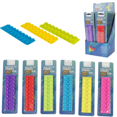 Jouet Fidget pop-it 16 cm 6 assortis | 48 pièces