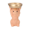 Daan bol en bois courbé lapin orange 23 cm | 6 pièces