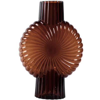 Ptmd vase zugar l marron 40 cm | 2 pièces