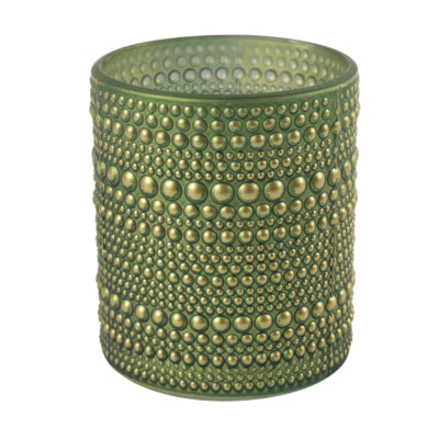 Photophore Countryfield nelle m vert 10 cm | 24 pièces