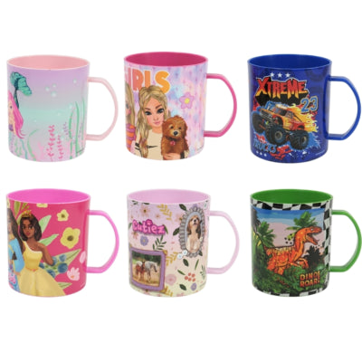 Mug sous licence 340 ml cm 6 assortis | 24 pièces