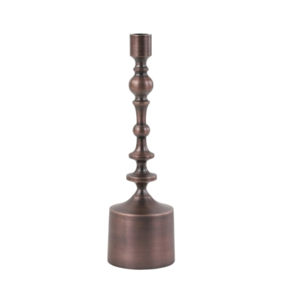 Lumière vivante et chandelier vivant sheva couleur cuivre mat 34 cm | 4 pièces