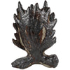 Ptmd vase baxon s marron 31 cm | 4 pièces