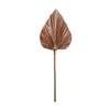 Lumière vivante et plantes à feuilles vivantes couleur cuivre 57 cm | 12 pièces