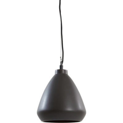 Lampe suspendue Light Living desi noir mat 25 cm | 2 pièces