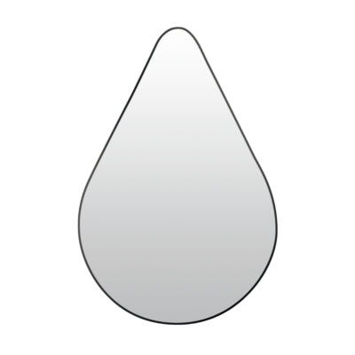 Miroir mural Len-fra au bord de la rivière noir 50 x 75 cm | 2 pièces