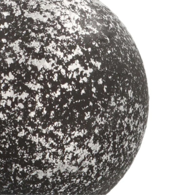 Ngk Boule de Noël verre robuste noir mat 8 cm | 24 pièces