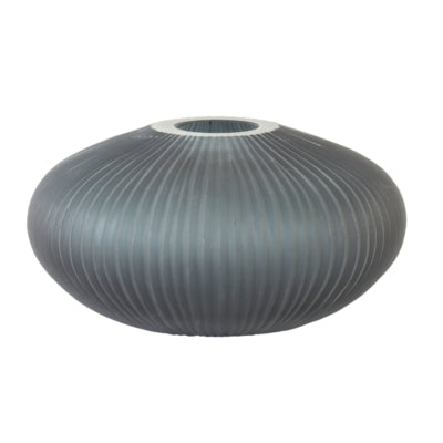 Light Living Vase lumineux et vivant en verre Molexa gris 21 cm | 2 pièces