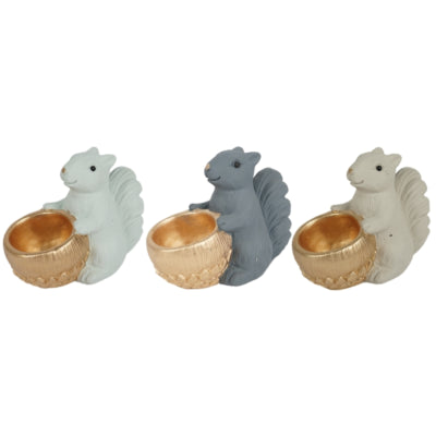 Daan benthout bol jingle écureuil assis 17 cm 3 assortis | 12 pièces