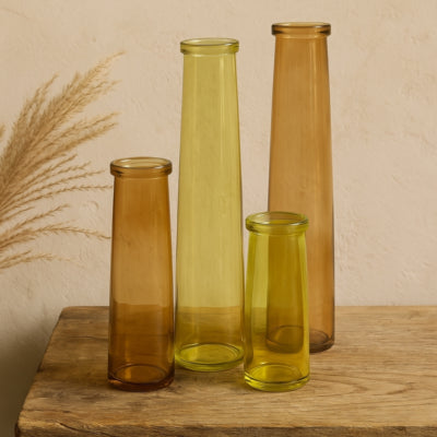 Countryfield vase tube missy m marron 28 cm | 8 pièces
