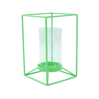 Lanterne Housevitamin verte 20 cm | 6 pièces