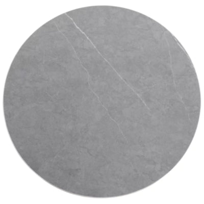 Ptmd table d'appoint anna gris 50 cm | 2 pièces
