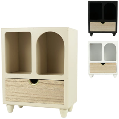 Armoire d'appoint avec tiroir 30 cm 3 assortis | 5 pièces
