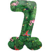 Folat ballon en aluminium debout 7 ambiance jungle 41 cm | 20 pièces