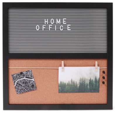 Tableau à lettres et tableau d'affichage Senza 40 cm | 12 pièces