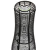 Vase lumineux vivant tupuri noir 50 cm | 4 pièces
