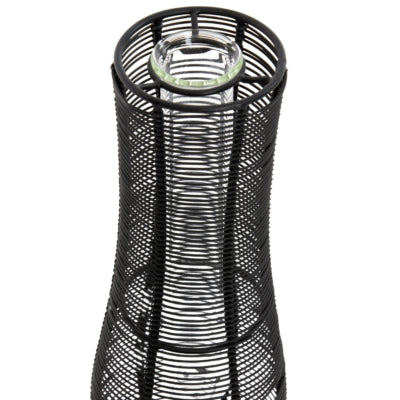 Vase lumineux vivant tupuri noir 50 cm | 4 pièces