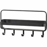 Woood étagère murale akké noir 56 cm | 4 pièces - afbeelding 1