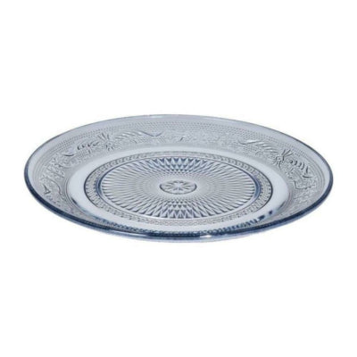 Assiette avec motif bleu 22,5 cm | 12 pièces