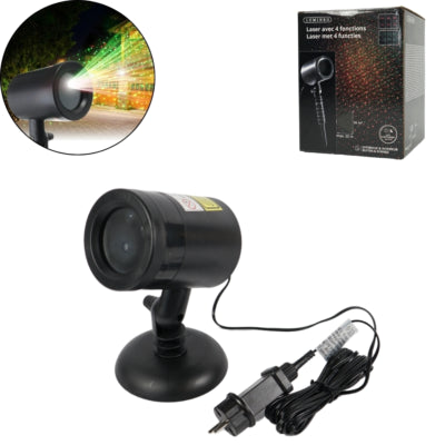Projecteur laser Lumineo(r) 4 fonctions IP44 Prise UE 40 cm | 10 pièces