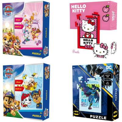 Puzzle licence Ty 35 pièces 21 x 15 cm 4 assortis | 24 pièces