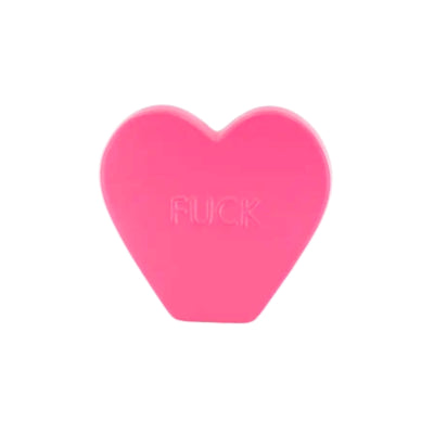 Housevitamin statue bonbons coeur baise rose 13 cm | 12 pièces