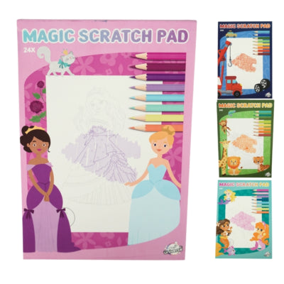 Craft Universe Magic Scratch A5 Livret 4 assortis | 36 pièces