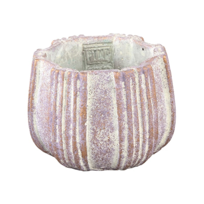 Ptmd pot de fleur valerio s violet 12 cm | 12 pièces