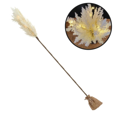 Countryfield branche artificielle astilbe led sur batterie crème 90 cm | 12 pièces