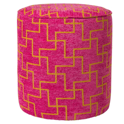 (r) pouf rose 39 cm | 2 pièces