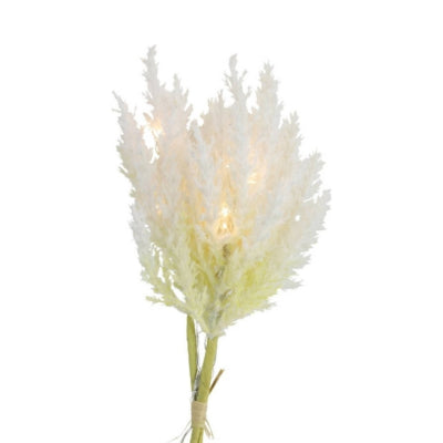 Countryfield branche artificielle bouquet d'astilbe LED sur batterie crème 37 cm | 12 pièces