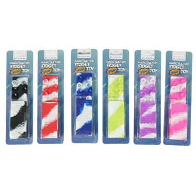 Jouet Fidget pop-it 25 cm 6 assortis | 48 pièces