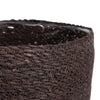 Panier en mica marron atlantique 18 cm | 12 pièces