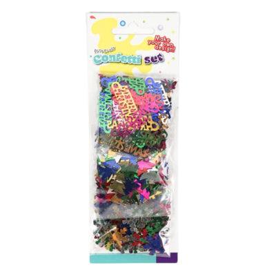 Confettis de Noël métalliques 3 x 7 grammes | 24 pièces