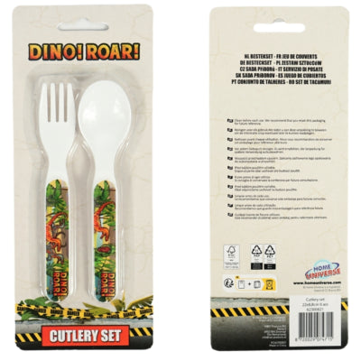 Service de couverts License cuillère et fourchette 14 cm 6 assortis | 24 pièces