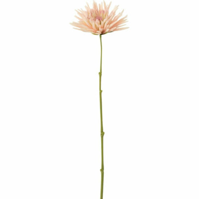 J-line fleur artificielle chrysanthème rose clair 40 cm | 24 pièces