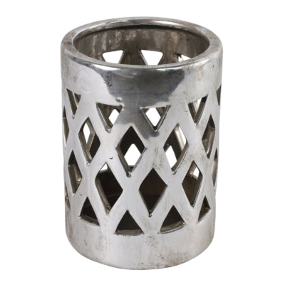 Countryfield photophore dassel m couleur argent 16 cm | 6 pièces