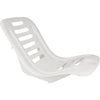 Chaise baquet de plage Waimea blanc 55 cm | 6 pièces