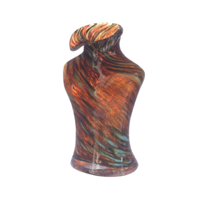 Vase bossom marron 20 cm | 8 pièces