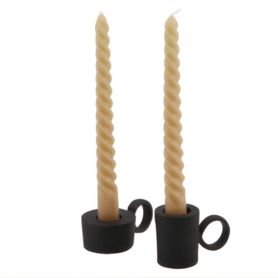 Chandelier Daan en bois courbé dobra métal noir 9 cm | 24 pièces