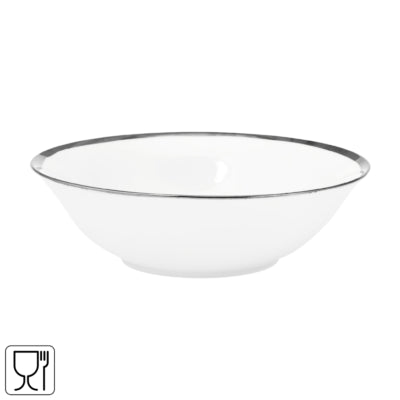 Bol Vtwonen blanc argent 18 cm | 12 pièces