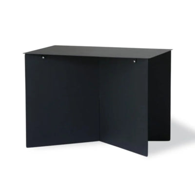 Hkliving (r) table d'appoint rectangulaire noir 55 cm | 2 pièces