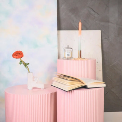 Vase Housevitamin beige mat 12 cm | 6 pièces