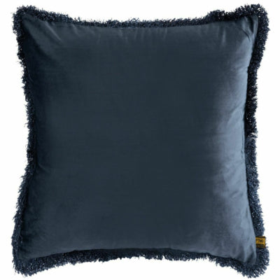Ptmd coussin nous velours bleu 60 x 60 cm | 4 pièces