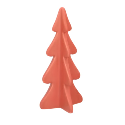 Sculpture Sapin de Noël terre 21 cm | 12 pièces