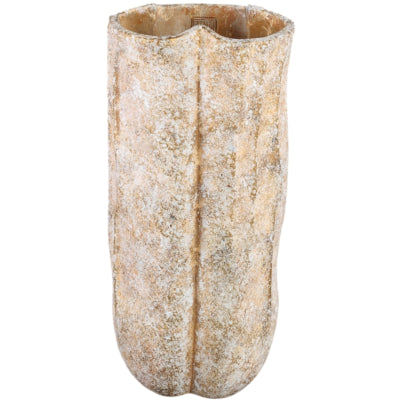 Ptmd pot de fleur roddie high m crème 49 cm | 2 pièces