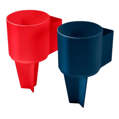 Tchibo(r) porte-gobelet de plage 18 cm lot de 2 ve24 | 24 pièces