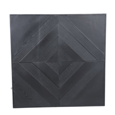 Panneau mural Ptmd mixa noir 120 x 120 cm | 2 pièces
