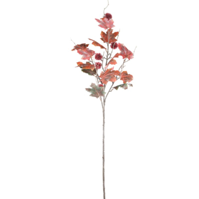 Ptmd branche artificielle érable châtaignier 95 cm | 12 pièces